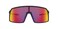 Oakley Mens OO9406A Sutro Low Bridge Fit Rectangular Sunglasses, Matte Black/Silver/Prizm Road, 37 mm