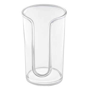 iDesign Disposable Cup Dispenser, Clear