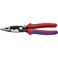 Knipex 13 92 200 Pliers for Electrical Installation with soft grip and opening spring