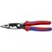 Knipex 13 92 200 Pliers for Electrical Installation with soft grip and opening spring