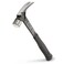 ESTWING Ultra Series Hammer, Short, 15oz Smooth Face, Black Grip, EB-15SR