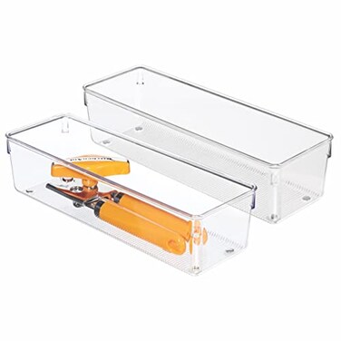 iDesign Utensil HolderSilverware Organizer, Set of 2