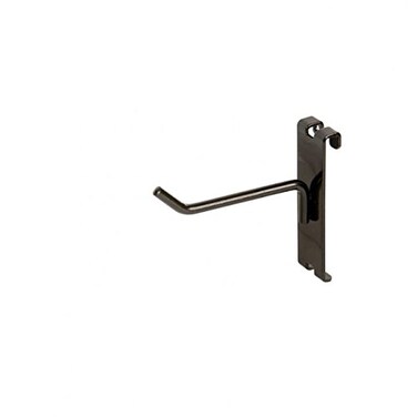 NAHANCO GWH4B 4" Black Gridwall Peg Hooks ,Pack of 12