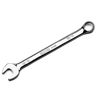 Capri Tools 15/16-inch Combination Wrench, 12 Point, SAE, Chrome ,1-1412