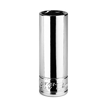 Capri Tools 13 mm Deep Socket, 1/4-Inch Drive, 6-Point, Metric