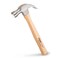 ESTWING Sure Strike Hammer - 20 oz Curved Claw Hammer with Smooth FaceHickory Wood Handle - MRW20C