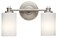 Kichler Joelson 2-Light Bathroom Vanity Light, Brushed Nickel