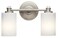 Kichler Joelson 2-Light Bathroom Vanity Light, Brushed Nickel