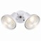 Nuvo Lighting SF77/488 2-Light PAR38 Twin Flood Light, White