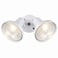 Nuvo Lighting SF77/488 2-Light PAR38 Twin Flood Light, White