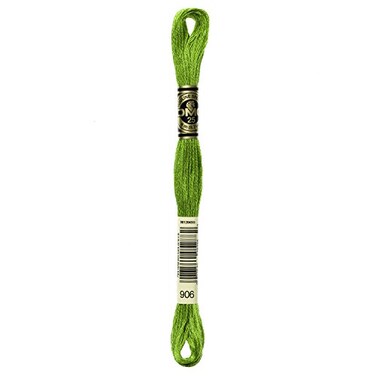 DMC Floss, Medium Parrot Green