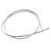 Musiclily Basic Plastic Guitar Binding 1650 * 6 * 1.5mm White