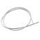 Musiclily Basic Plastic Guitar Binding 1650 * 6 * 1.5mm White