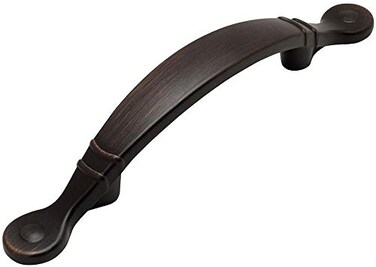 Cosmas 25 Pack 9980ORB Oil Rubbed Bronze Arched Pull 3 Inch Hole Centers
