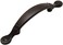 Cosmas 25 Pack 9980ORB Oil Rubbed Bronze Arched Pull 3 Inch Hole Centers