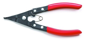 GEARWRENCH Fixed Tip External Lock Ring Pliers - 2534D, Red