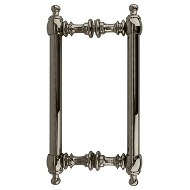 CRL Polished Nickel 8" Colonial Style Back-to-Back Pull Handle