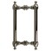 CRL Polished Nickel 8" Colonial Style Back-to-Back Pull Handle
