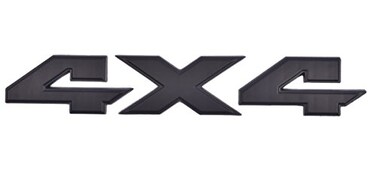 Aimoll RAM 4X4 Emblems Nameplate 3D Decals Stickers Replacement for RAM 1500 2500 3500 ,Matte Black