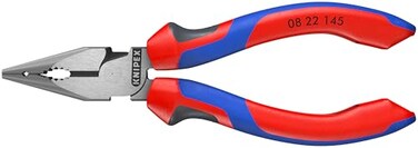Knipex Tools 08 22 145 6" Needle Nose Combination Pliers - Comfort Grip,