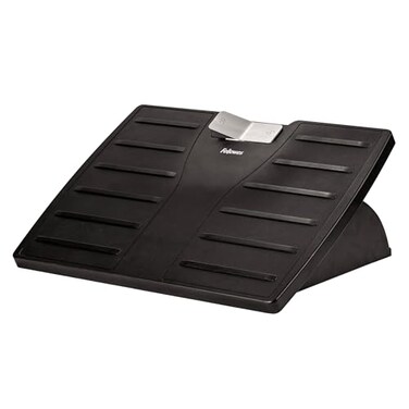 Fellowes Office Suites Metal Adjustable Foot Rest, Black