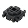 HELLA 001909001 H4 Bulb Connector with Snap Lock, Multi