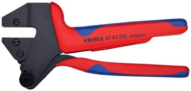 KNIPEX Tools 97 43 200 A Crimp System Pliers for Exchangeable Crimp Profiles