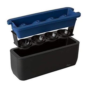 Rabbit Clear Ice Sphere Mold Tray ,Blue/Slate