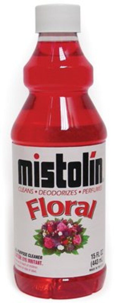 Mistolin All Purpose Cleaner 15oz Pack ,Floral, 4