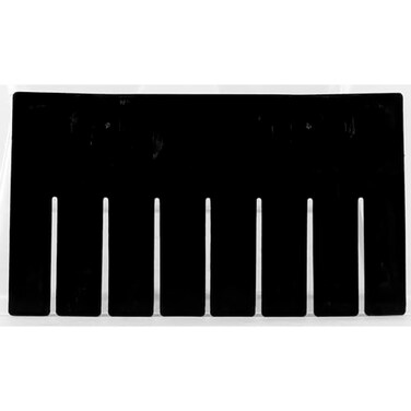 Akro-Mils 41166 6 Pack Plastic Divider for Akro-Grid Slotted Stackable Dividable Storage Tote Container Box, Compatible with 33166, Short Divider
