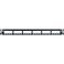 Panduit CP24BLY 24-Port Flat Patch Panel, Black