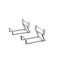 Suncast Commercial Ladder Hook, Utility Cart Attachment, Adjustable, 2 Pack