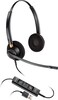 PLT Plantronics Corded Headset with USB Connection, Black