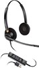 PLT Plantronics Corded Headset with USB Connection, Black