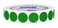 ChromaLabel Green Dot Stickers, 3/4 Inch, 1000/Roll