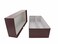 Guardhouse Double Row Display Slab Box 12 x 5 3/4 x 3 Maroon by