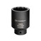Powerbuilt 39mm Axle Nut Socket, 1/2 Inch Drive, Use with Impact Wrench, 12 Point Extra Deep, Remove Axle Shaft Nut - 641422
