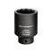 Powerbuilt 39mm Axle Nut Socket, 1/2 Inch Drive, Use with Impact Wrench, 12 Point Extra Deep, Remove Axle Shaft Nut - 641422