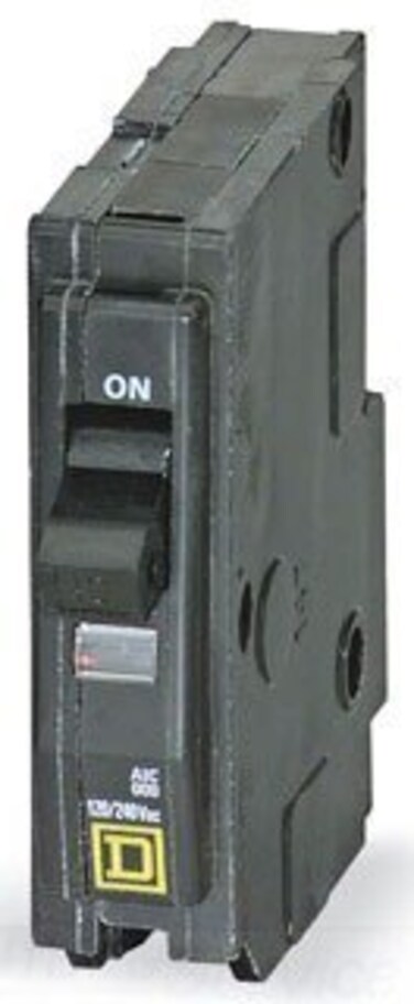 Schneider Electric Square D QO110 Plug-On Circuit Breaker; 10 Amp, 1-Pole by Square D