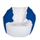 E-SeaRider Round Marine Beanbag ,Medium, Multi,White/Royal
