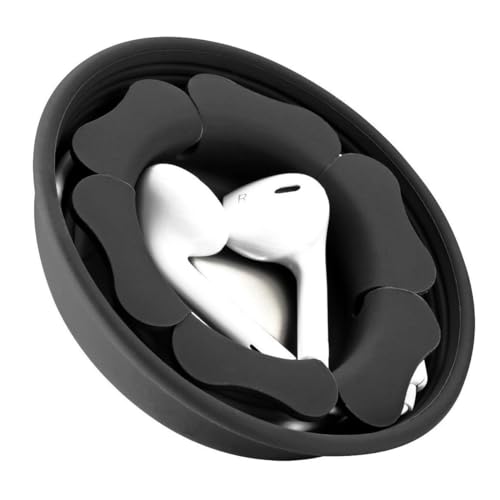 mairui Mairui Wired Earbud Case Earphone Headphone Cord Organizer Earbuds Wrap Soft Silicone M