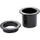 Fastcap Dual Sided Grommet,Blk,2.5In DUALLY 2.5 Single BL - 1 Each