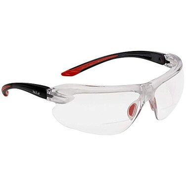 BollSafety Safety Reader Glasses,1.5 Diopter, Clear