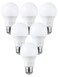 TORCHSTAR 6-Pack A19 LED Light Bulb 60W Equivalent, Dimmable, 5000K