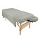 Body Linen Tranquility Microfiber Massage Sheet Sets Lightweight, Long-Lasting Microfiber Massage Table Sheet Set - Stain-Resistant, Soft and No Pilling - 1 Pack, Mirage Gray