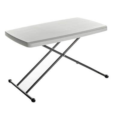 Iceberg IndestrucTable Classic Personal Folding Table, Platinum, 30' x 20