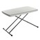 Iceberg IndestrucTable Classic Personal Folding Table, Platinum, 30' x 20