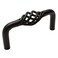 Cosmas 10 Pack 9992-030FB Flat Black Birdcage Pull 3 Inch Hole Centers