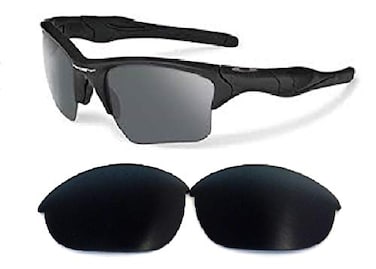 GALAXYLENSE Galaxy Replacement Lenses Compatible For Oakley Half Jacket 2.0 Sunglasses Multi Selection ,Black