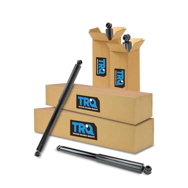 TRQ Front and Rear Shock Absorber Set 4 Piece